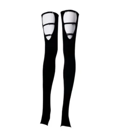 Accessories Hamade Activewear Thigh High Strappy Legwarmers