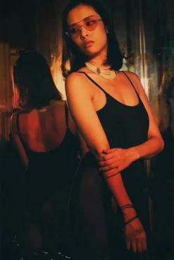 Hamade Activewear Classic High-cut Bodysuit - Black