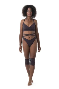 Poledancerka Cross Wrap Shorts - Nude 03