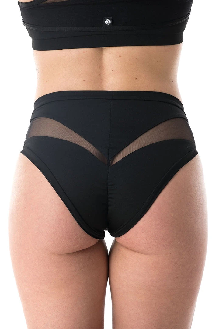 All Pole Wear Poledancerka Re-Connect Shorts - Black