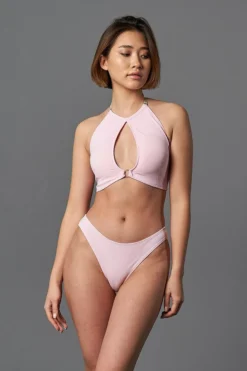 Shark Polewear Cherry Top - Baby Pink (Light Elastic) All Pole Wear