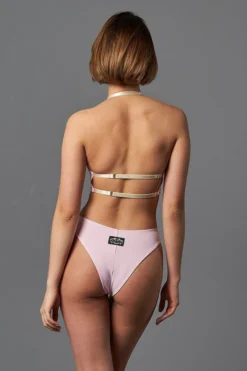 Shark Polewear Cherry Top - Baby Pink (Light Elastic) All Pole Wear