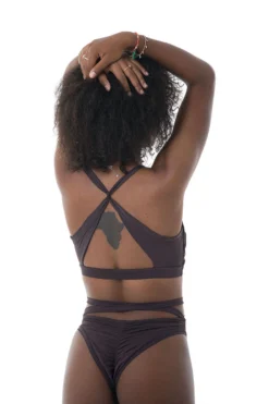 Most Loved Poledancerka Cross Wrap Top - Nude 03