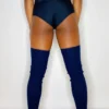 Pole Junkie Thigh High Legwarmers - Navy