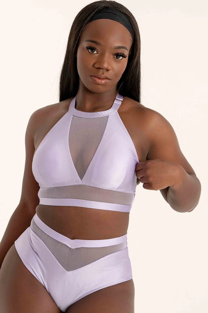 Tatiana Activewear Lucia Top - Lilac