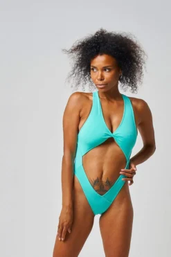 Shark Polewear Benita Bodysuit - Aqua