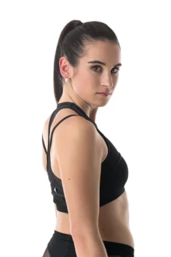 All Pole Wear Poledancerka Re-Connect Top - Black