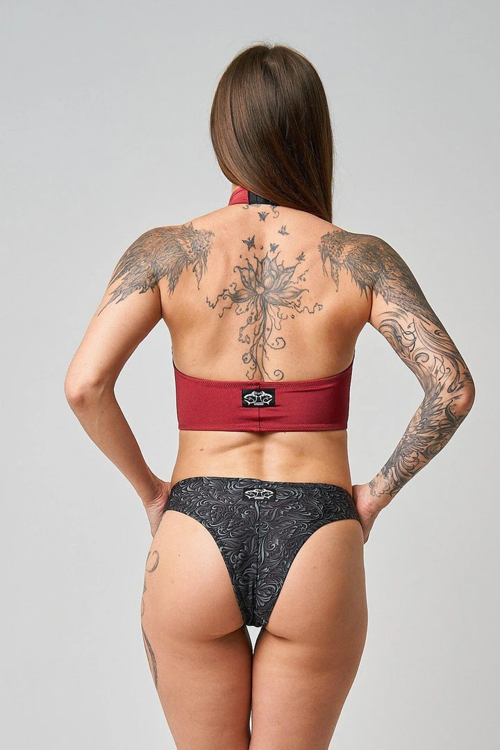 All Pole Wear Shark Polewear Boston Shorts - Black Swirl