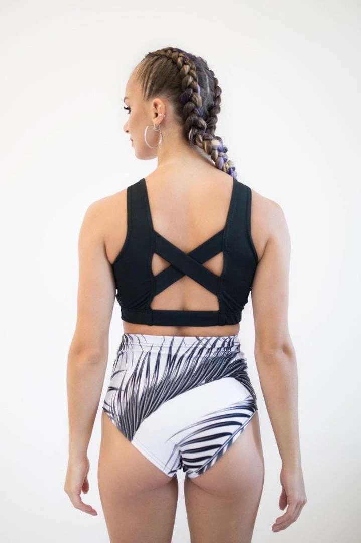 Pole Addict High Waisted Shorts - Agatha All Pole Wear