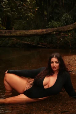 Bodysuits Rolling Lara Bodysuit - Black