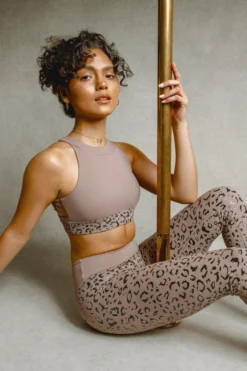 Creatures Of XIX Nyx Top - Dusky Leopard