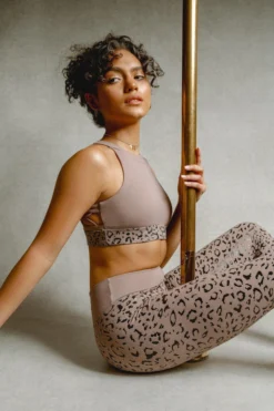 Creatures Of XIX Nyx Top - Dusky Leopard