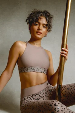 Creatures Of XIX Nyx Top - Dusky Leopard