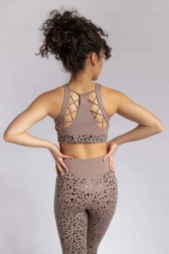 Creatures Of XIX Nyx Top - Dusky Leopard