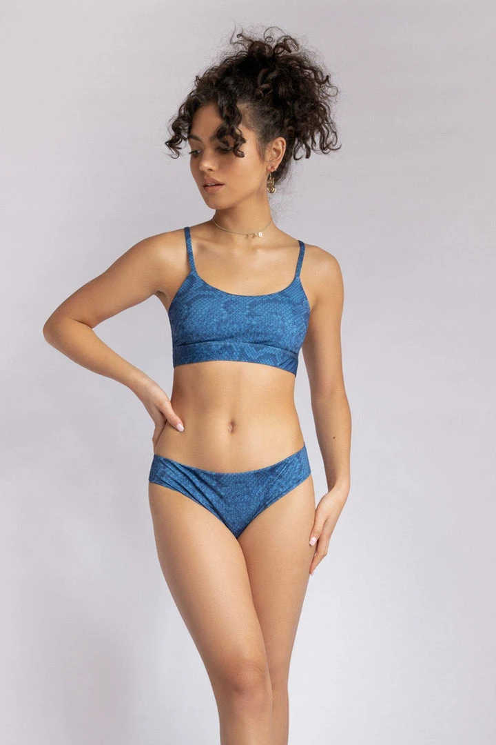 All Pole Wear Creatures Of XIX Eco-Classix Classic Bottoms - Snake Blue