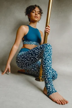 Creatures Of XIX Nyx Top - Twilight Leopard