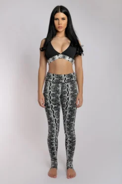 Creatures Of XIX Gecko Grip Leggings - Black Mamba All Pole Wear