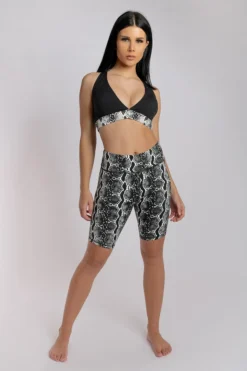 Creatures Of XIX Gecko Grip Biker Shorts - Black Mamba All Pole Wear