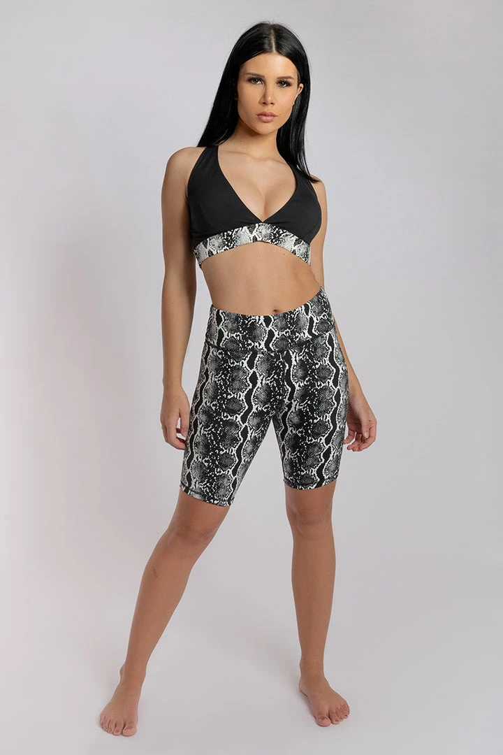 Creatures Of XIX Gecko Grip Biker Shorts - Black Mamba All Pole Wear