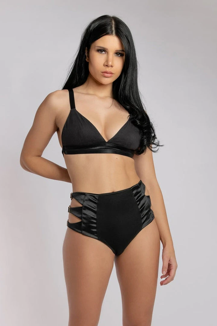 Creatures Of XIX Aphrodite Triangle Top - Black