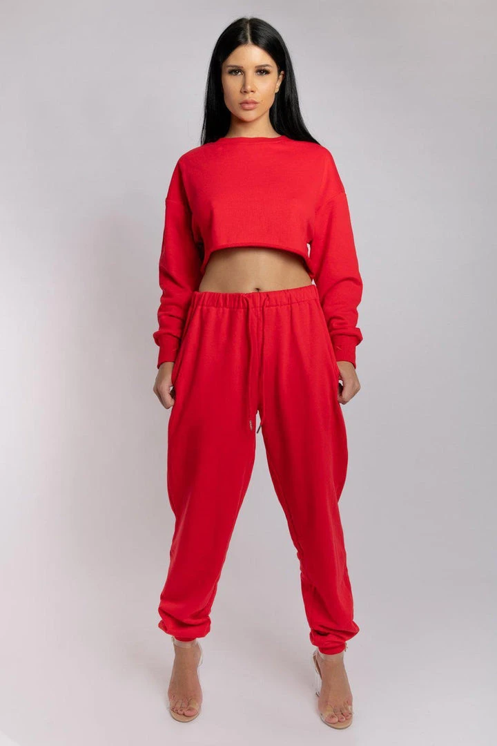 Creatures Of XIX Oversized Jogger Bottoms - Jalapeño Loungewear Bottoms