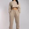Loungewear Bottoms Creatures Of XIX Oversized Jogger Bottoms - Fawn