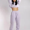 Creatures Of XIX Oversized Jogger Bottoms - Lilac Loungewear Bottoms