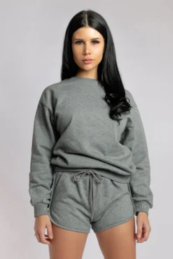 Creatures Of XIX Off-Duty Jumper - Slate Loungewear Tops