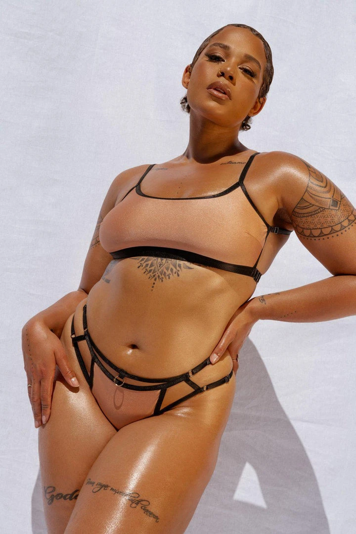 Creatures Of XIX Sinner Bottoms - Rose Gold All Pole Wear