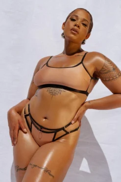 All Pole Wear Creatures Of XIX Sinner Top - Rose Gold