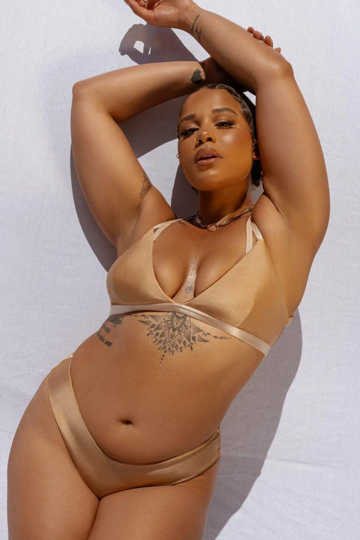 All Pole Wear Creatures Of XIX Saintly Top - Golden