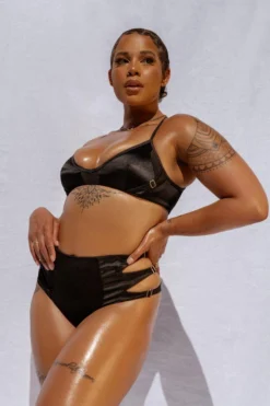 Creatures Of XIX Aphrodite High Waist Bottoms - Black Back In Stock