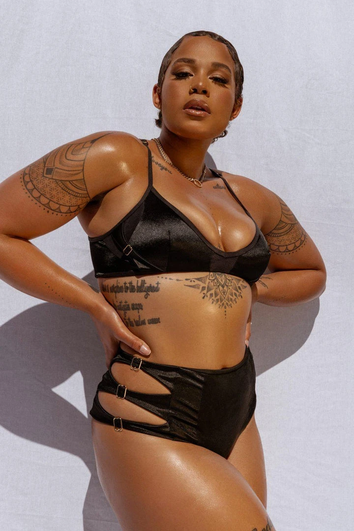 Creatures Of XIX Aphrodite Bralette - Black