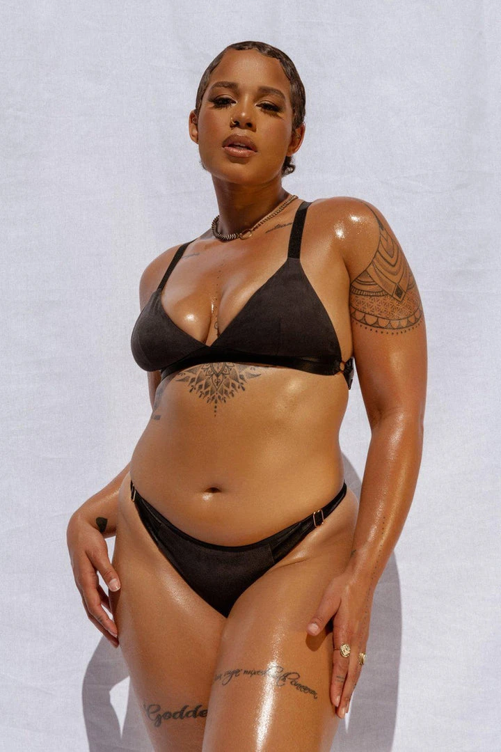 All Pole Wear Creatures Of XIX Aphrodite Brazilian Bottoms - Black