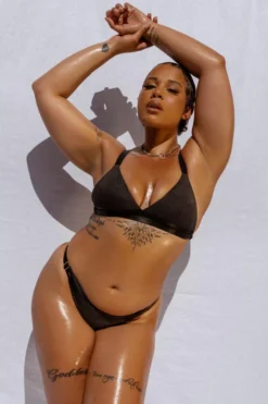 Creatures Of XIX Aphrodite Triangle Top - Black