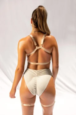 All Pole Wear Creatures Of XIX Cora Triangle Top - Champagne