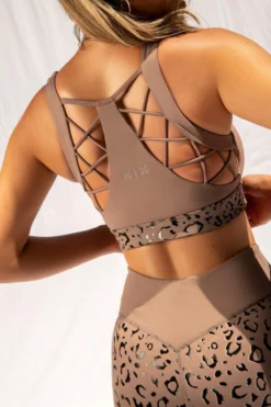 Creatures Of XIX Nyx Top - Dusky Leopard