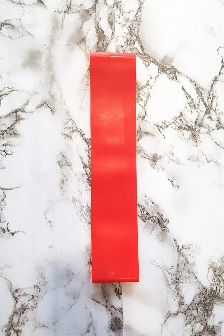 Lunalae Red Rubber Booty Band - Heavy