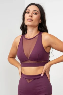 All Pole Wear Lunalae Addison Top - Recycled Mulberry