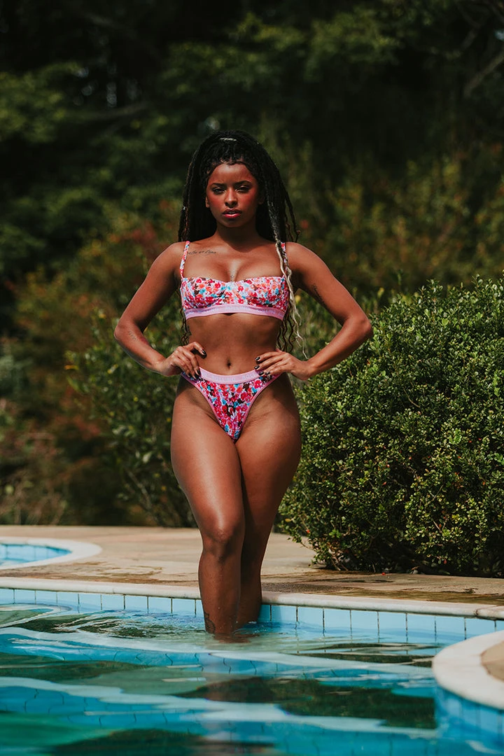 Rolling Alpha Balconette Top - Petali All Pole Wear