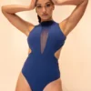 Lunalae Margot Bodysuit - Recycled Navy All Pole Wear