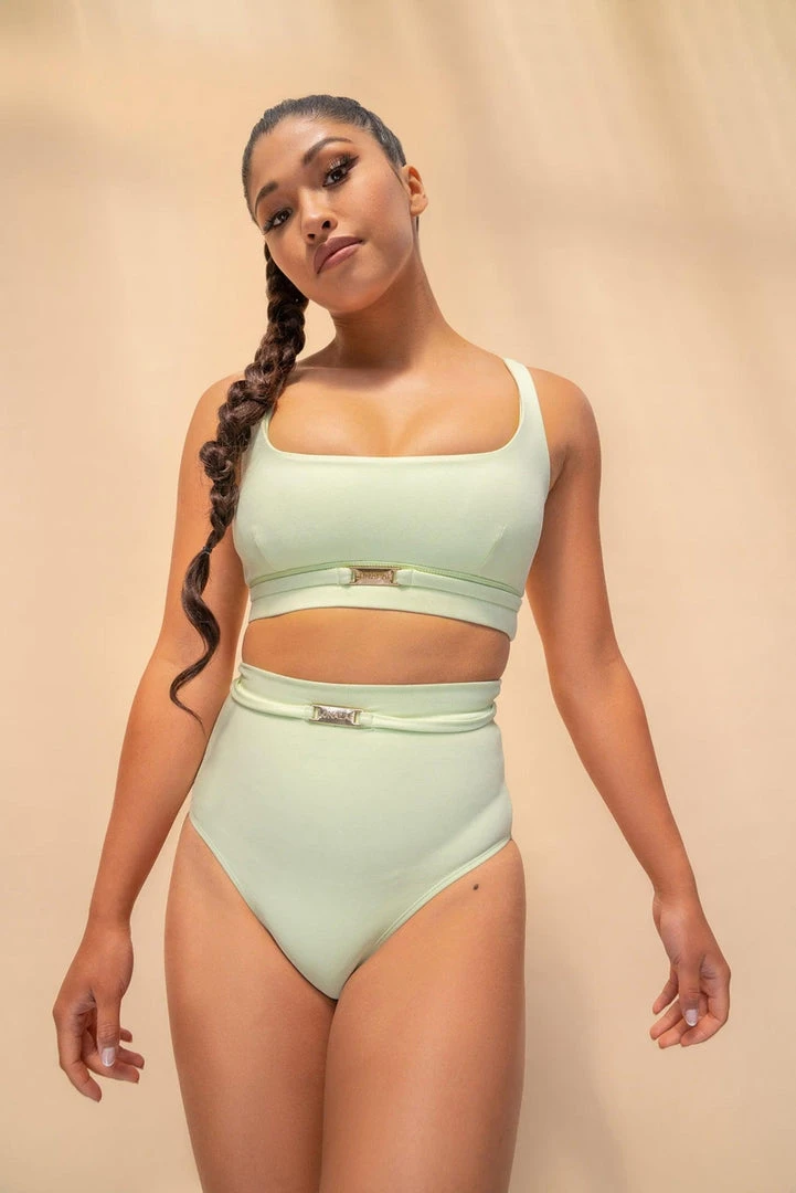 All Pole Wear Lunalae Venus Top - Recycled Light Green