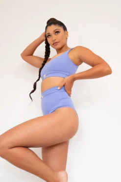 Shorts Lunalae Venus High Waist Bottoms - Recycled Lavender