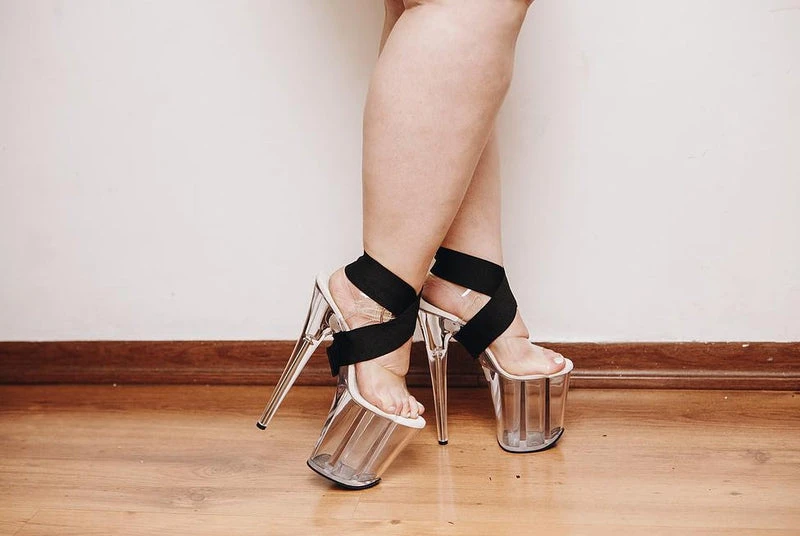 Back In Stock Rolling Ankle Cuff - Black