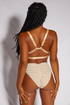 All Pole Wear Creatures Of XIX Cora Triangle Top - Champagne