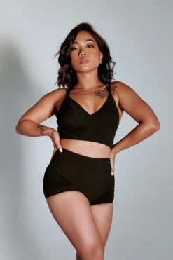 Creatures Of XIX LuxLounge Booty Shorts - Black All Pole Wear