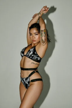 Creatures Of XIX Buckle Up Bottoms - Dragon Shorts