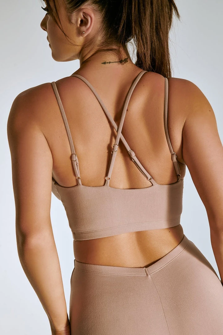 Creatures Of XIX LuxLounge Triangle Top - Taupe All Pole Wear