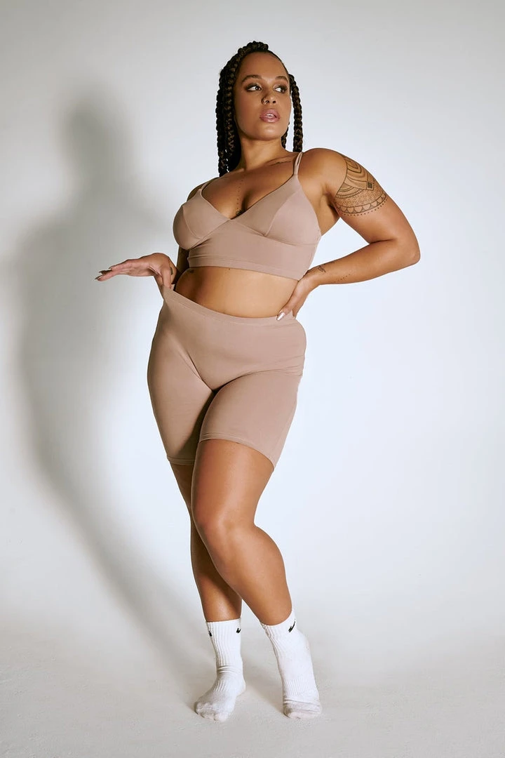 Creatures Of XIX LuxLounge Triangle Top - Taupe All Pole Wear