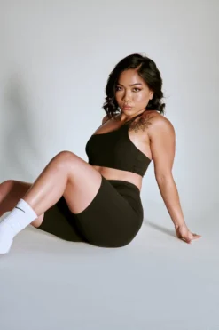 Creatures Of XIX LuxLounge One Shoulder Illusion Top - Black All Pole Wear